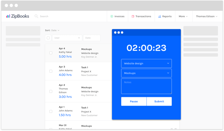 ZipBooks Online Accounting Software